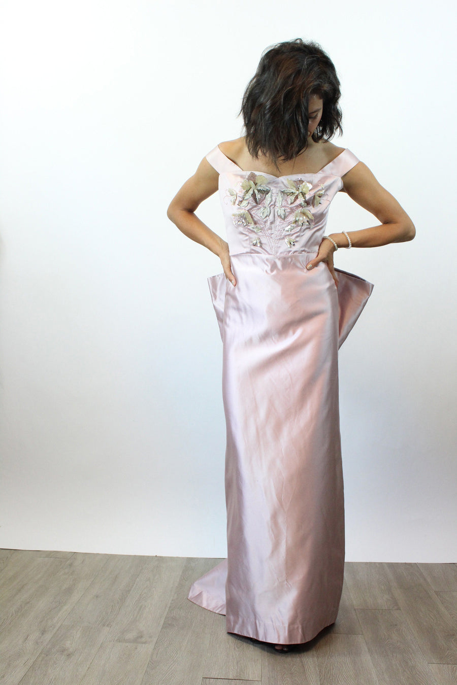 Silk Georgette Bias Scarf Gown | Lafayette 148 New York